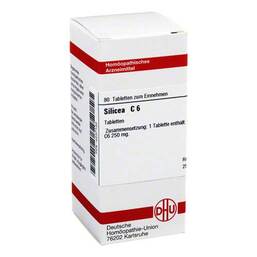 Abbildung: DHU Silicea C 6 Tabletten Tabletten, 80 St PZN 04237130