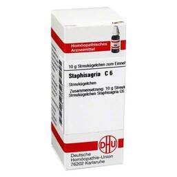 Abbildung: DHU Staphisagria C 6 Globuli Globuli, 10 g PZN 04237779