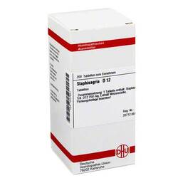 Abbildung: DHU Staphisagria D 12 Tabletten Tabletten, 200 St PZN 04237851