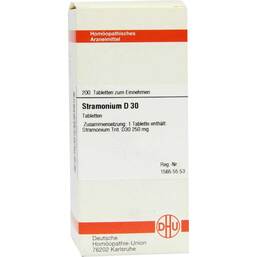 Abbildung: Stramonium D 30 Tabletten Tabletten, 200 St PZN 04238253