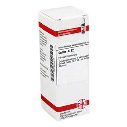 Abbildung: DHU Sulfur C 12 Dilution Dilution, 20 ml PZN 04238678