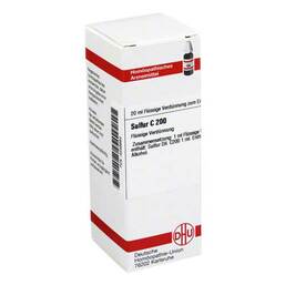 Abbildung: DHU Sulfur C 200 Dilution Dilution, 20 ml PZN 04238684