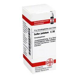 Abbildung: DHU Sulfur jodatum C 30 Globuli Globuli, 10 g PZN 04239175