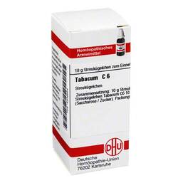 Abbildung: DHU Tabacum C 6 Globuli Globuli, 10 g PZN 04239554