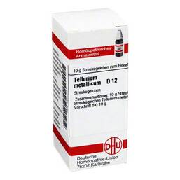 Abbildung: Tellurium metallicum D 12 Gl Globuli, 10 g PZN 04239985