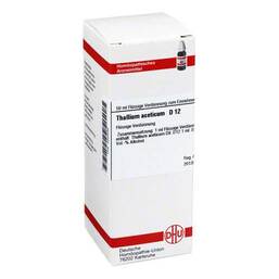 Abbildung: Thallium aceticum D 12 Dilution Dilution, 50 ml PZN 04240095