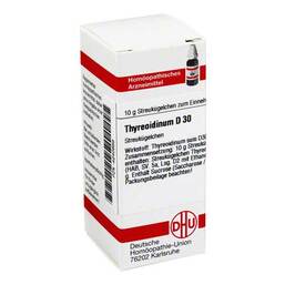 Abbildung: DHU Thyreoidinum D 30 Globuli Globuli, 10 g PZN 04240669