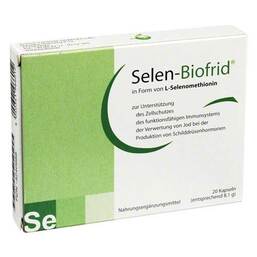 Abbildung: Selen Biofrid Kapseln Kapseln, 20 St PZN 04240988