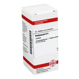 Abbildung: Verbascum D 4 Tabletten Tabletten, 80 St PZN 04241628