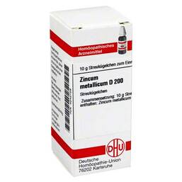 Abbildung: DHU Zincum metallicum D 200 Globuli Globuli, 10 g PZN 04242728