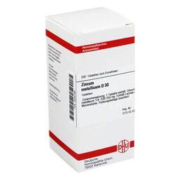 Abbildung: DHU Zincum metallicum D 30 Tabletten Tabletten, 200 St PZN 04242786