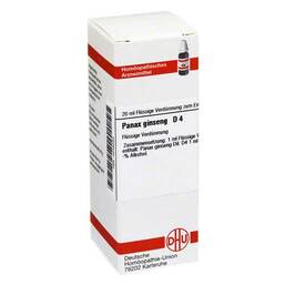 Abbildung: Panax Ginseng D 4 Dilution Dilution, 20 ml PZN 04246560