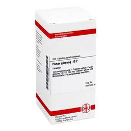 Abbildung: Panax Ginseng D 2 Tabletten Tabletten, 200 St PZN 04246726