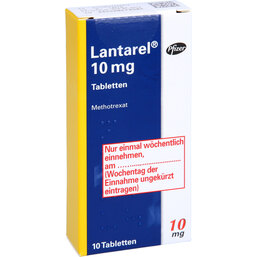 Abbildung: Lantarel 10 Tabletten 10 St, Tabletten PZN 04246991