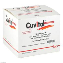 Abbildung: Cuvital Trinkkonzentrat Flaschen, 25X25 ml PZN 04252170