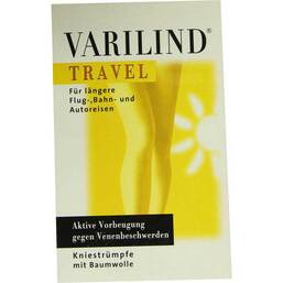 Abbildung: Varilind Travel Kniestrümpfe BW XS 2 St PZN 04252690