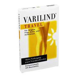 Abbildung: Varilind Travel Kniestrümpfe BW XS 2 St PZN 04252856