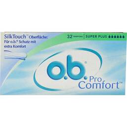 Abbildung: O.B. Tampons Procomfort super plus Tampon, 32 St PZN 04259597