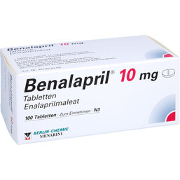 Abbildung: Benalapril 10 mg Tabletten 100 St, Tabletten PZN 04274409