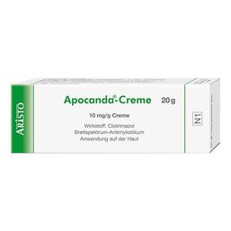 Abbildung: Apocanda Creme 20 g, Creme PZN 04292175