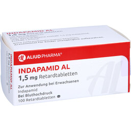 Abbildung: Indapamid AL 1,5 mg Retardtabletten 100 St, Retard-Tabletten PZN 04307149
