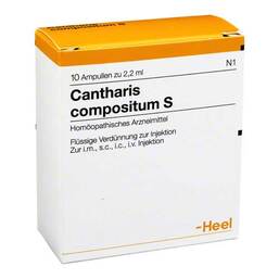 Abbildung: Cantharis Compositum S Ampullen 10 St, Ampullen PZN 04312475