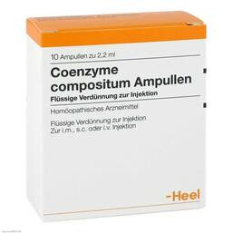 Abbildung: Coenzyme compositum Ampullen Ampullen, 10 St PZN 04312742