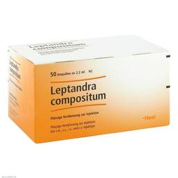 Abbildung: Leptandra Compositum Ampullen Ampullen, 50 St PZN 04313463