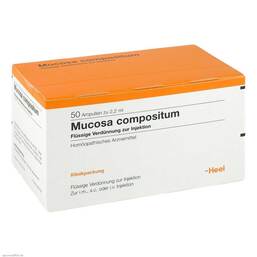 Abbildung: Mucosa Compositum Ampullen Ampullen, 50 St PZN 04313581