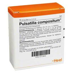 Abbildung: Pulsatilla Compositum Ampullen 10 St, Ampullen PZN 04313842