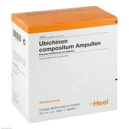 Abbildung: Ubichinon comp.Ampullen 100 St, Ampullen PZN 04314304