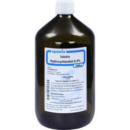 Abbildung: Solutio hydroxychin. 0,4% Lösung, 1 l PZN 04323817