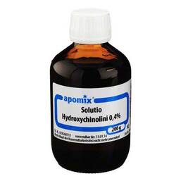 Abbildung: Solutio hydroxychin. 0,4% 200 ml, Lösung PZN 04323823
