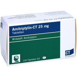 Abbildung: Amitriptylin-CT 25 mg Tabletten 100 St, Tabletten PZN 04329613
