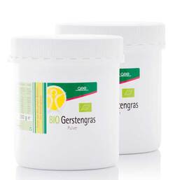Abbildung: Gerstengras Bio Pulver Pulver, 500 g PZN 04336398