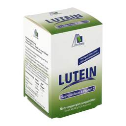 Abbildung: Lutein Kapseln 6 mg + Heidelbeer & Vitamin C Kapseln, 120 St PZN 04347700