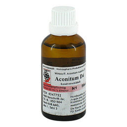 Abbildung: Aconitum D 4 Dilution Dilution, 50 ml PZN 04347752