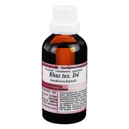 Abbildung: Rhus toxicodendron D 4 Dilution Dilution, 50 ml PZN 04347947