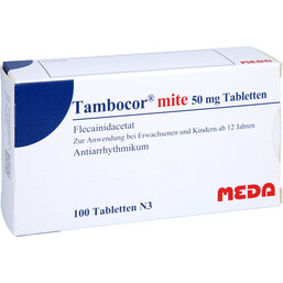 Abbildung: Tambocor mite Tabletten 100 St, Tabletten PZN 04355390