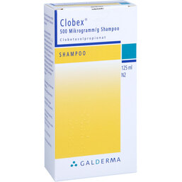 Abbildung: Clobex 500 Mikrogramm / g Shampoo 125 ml, Shampoo PZN 04363981