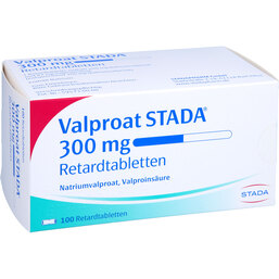 Abbildung: Valproat STADA 300 mg Retardtabletten 100 St, Retard-Tabletten PZN 04367105