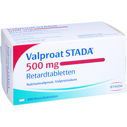 Abbildung: Valproat STADA 500 mg Retardtabletten 100 St, Retard-Tabletten PZN 04367134