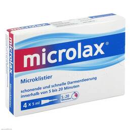 Abbildung: Microlax Klistiere 4 St, Klistiere PZN 04368151