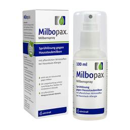 Abbildung: Milbopax Milbenspray Sprühlösung Lösung, 100 ml PZN 04369570