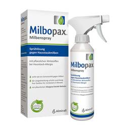 Abbildung: Milbopax Milbenspray Sprühlösung Lösung, 250 ml PZN 04369587