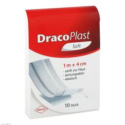 Abbildung: Dracoplast Soft Pflaster 1mx4cm Pflaster, 1 St PZN 04374335
