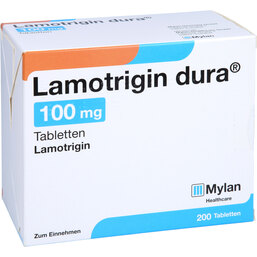 Abbildung: Lamotrigin dura 100 mg Tabletten 200 St, Tabletten PZN 04385623
