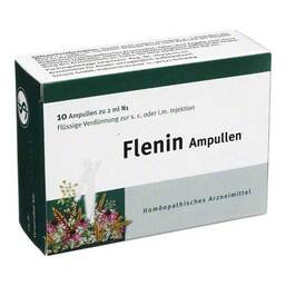 Abbildung: Flenin Ampullen 10 St, Ampullen PZN 04393999