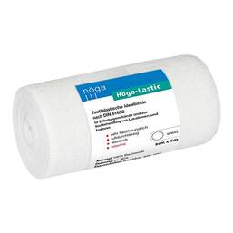 Abbildung: Höga Lastic Idealbinde 8cmx5m mit Cellophan 1 St, Binden PZN 04401144