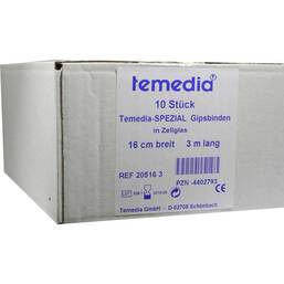 Abbildung: Gipsbinde Temedia spezial 3 Binden, 10 St PZN 04402793